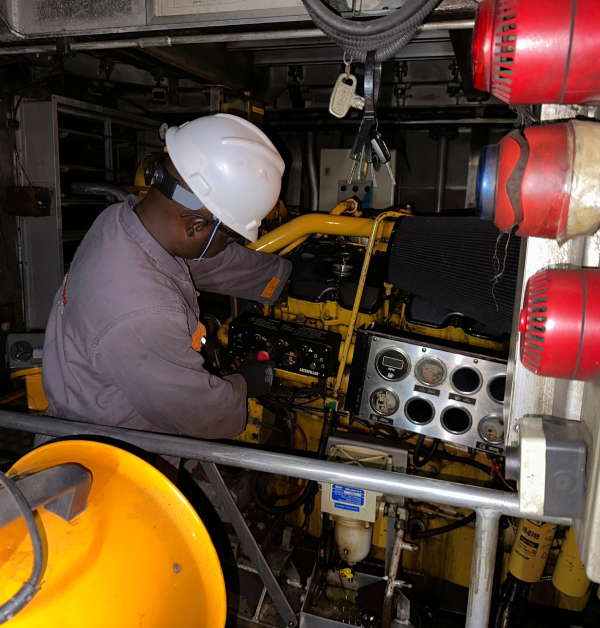 Offshore marine vessel